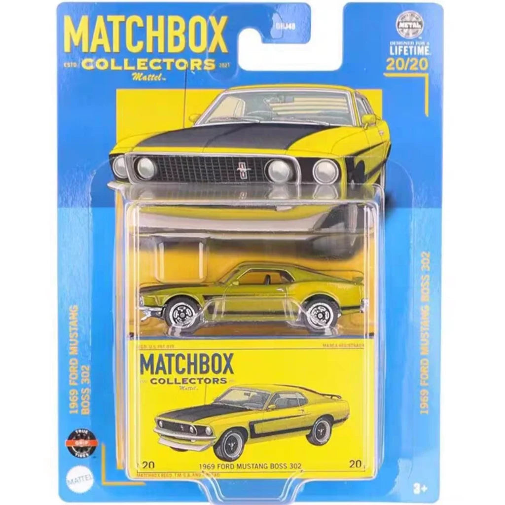 New Matchbox Collector Series Mix 4Z 1:64 Scale Model Car Toys Collectible Diecast Vehicle Mazda Ford Mustang Jeep GBJ48